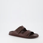 Sapatos abertos Sandales VLogo Valentino Garavani Marrom Homme