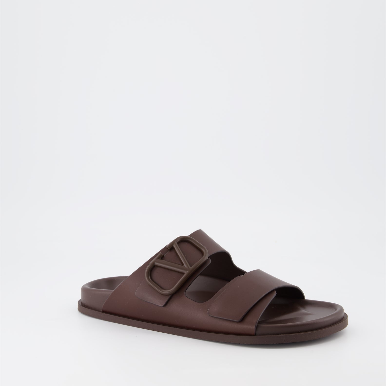 Sapatos abertos Sandales VLogo Valentino Garavani Marrom Homme