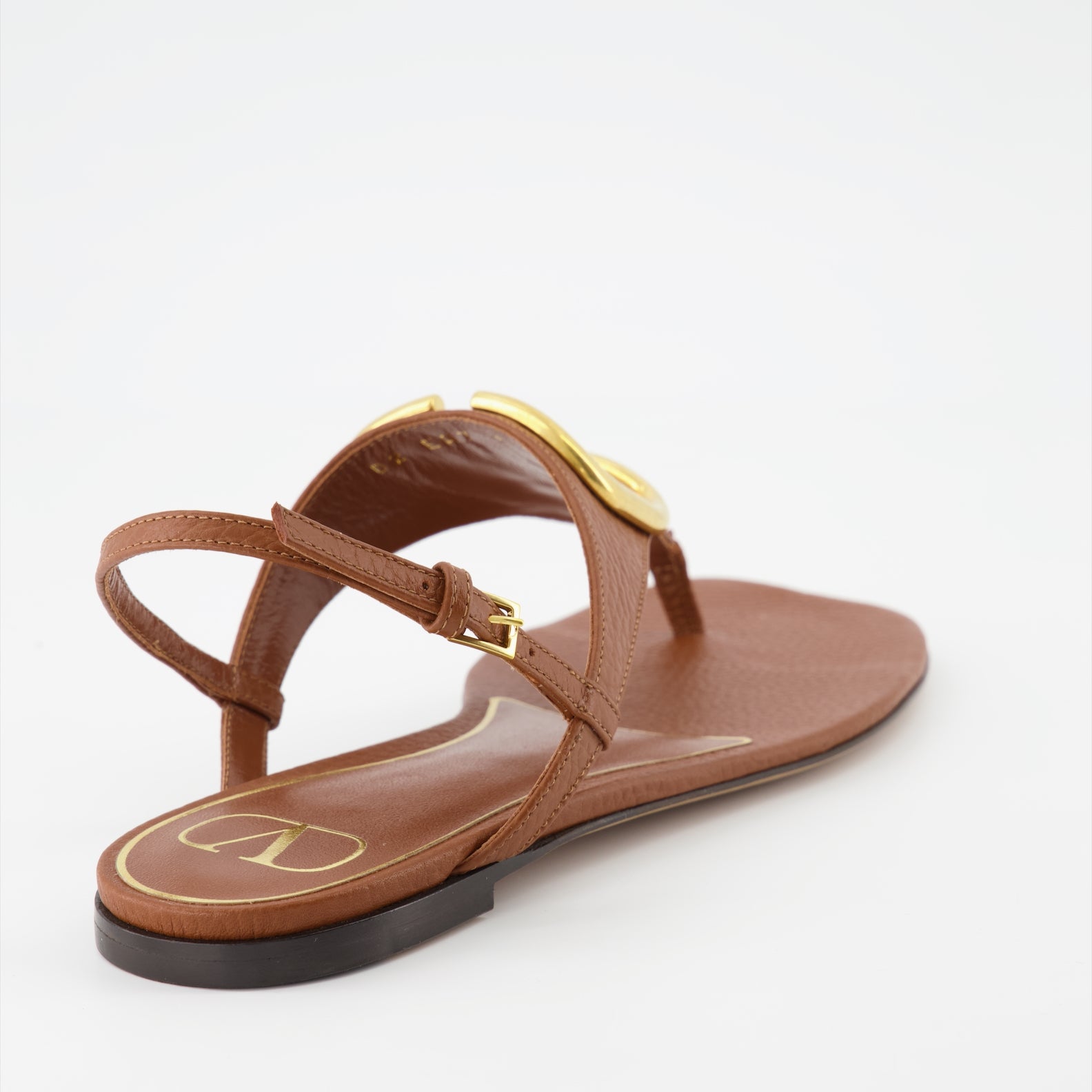 Chaussures ouvertes Sandales VLogo Valentino Garavani Marron Femme