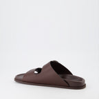 Sapatos abertos Sandales VLogo Valentino Garavani Marrom Homme