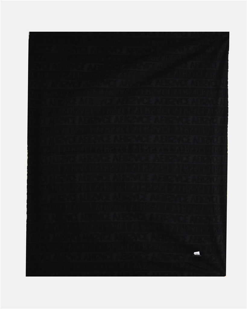 Lifestyle Serviette de bain monogrammée Versace Noir Unisexe