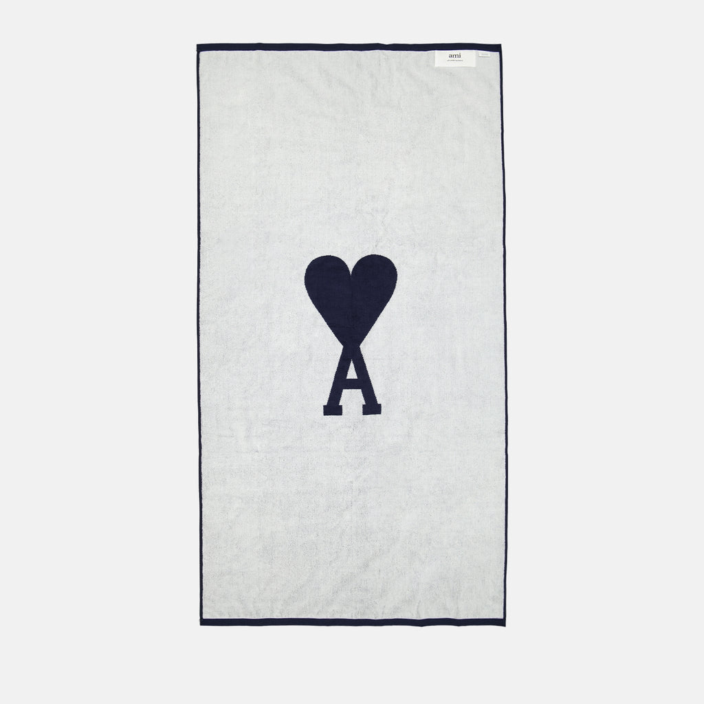 라이프스타일 Serviette de plage Ami PARIS 파란색 남여공용