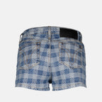 Shorts Short à carreaux Ami PARIS Azul Femme
