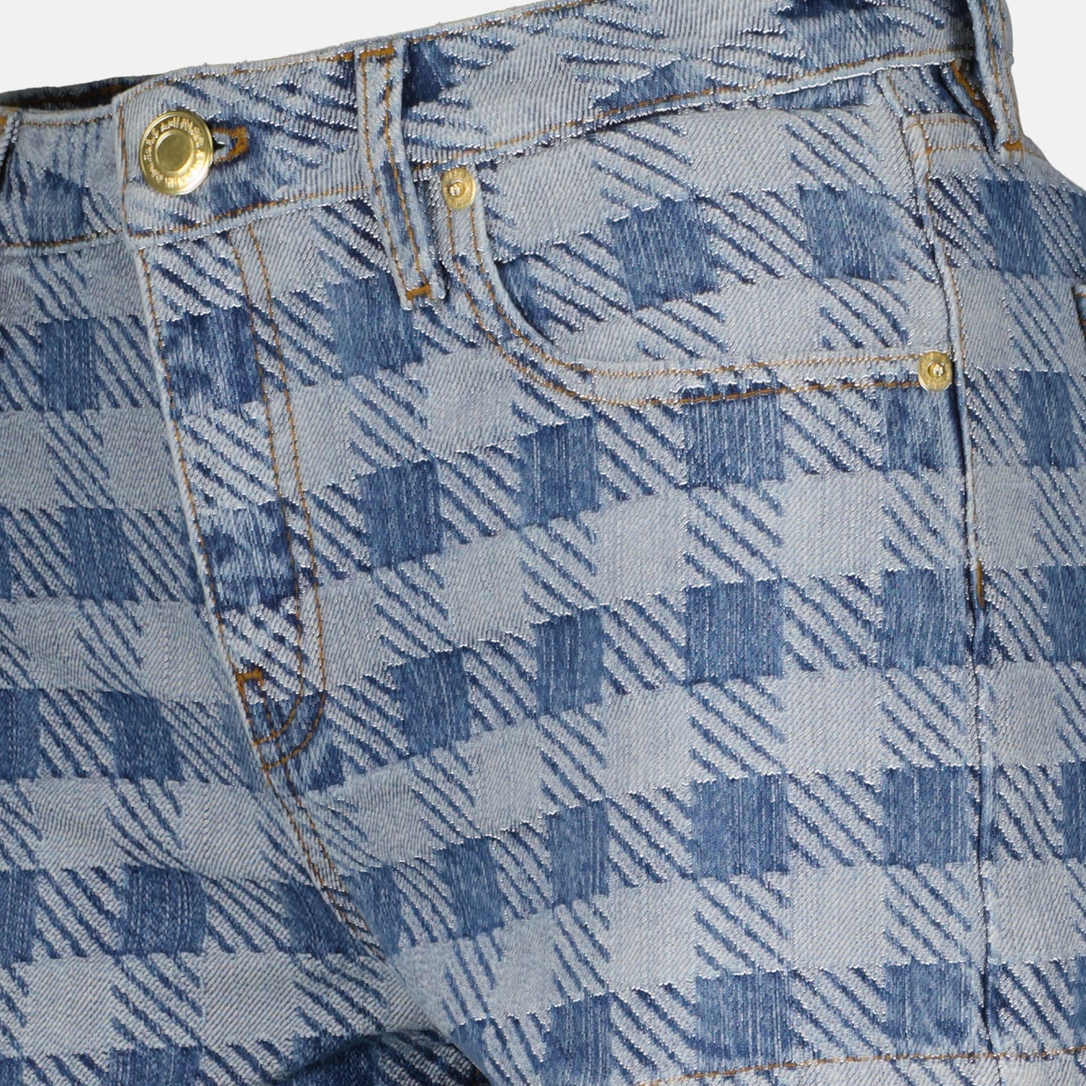 Shorts Short à carreaux Ami PARIS Azul Femme