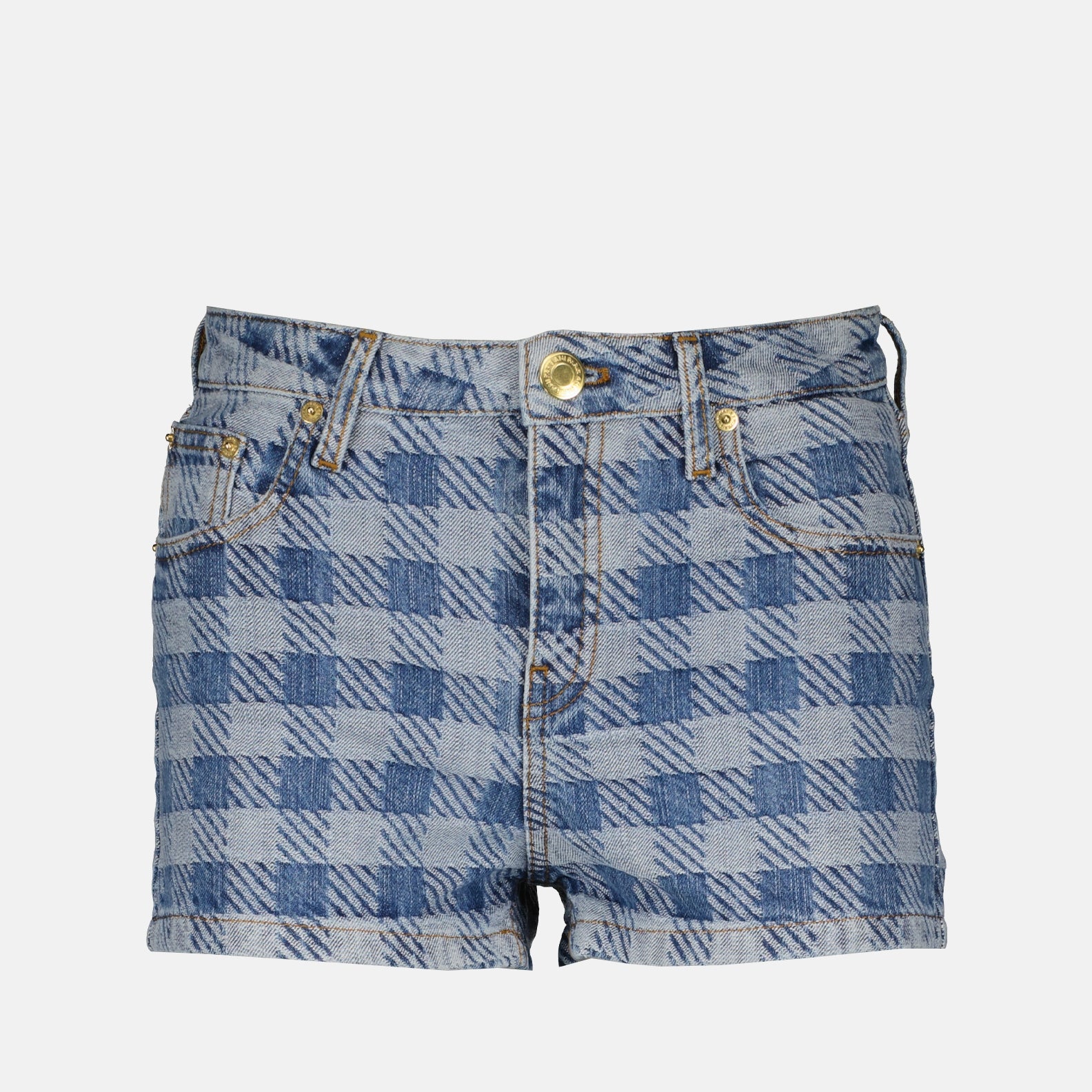 Short à carreaux