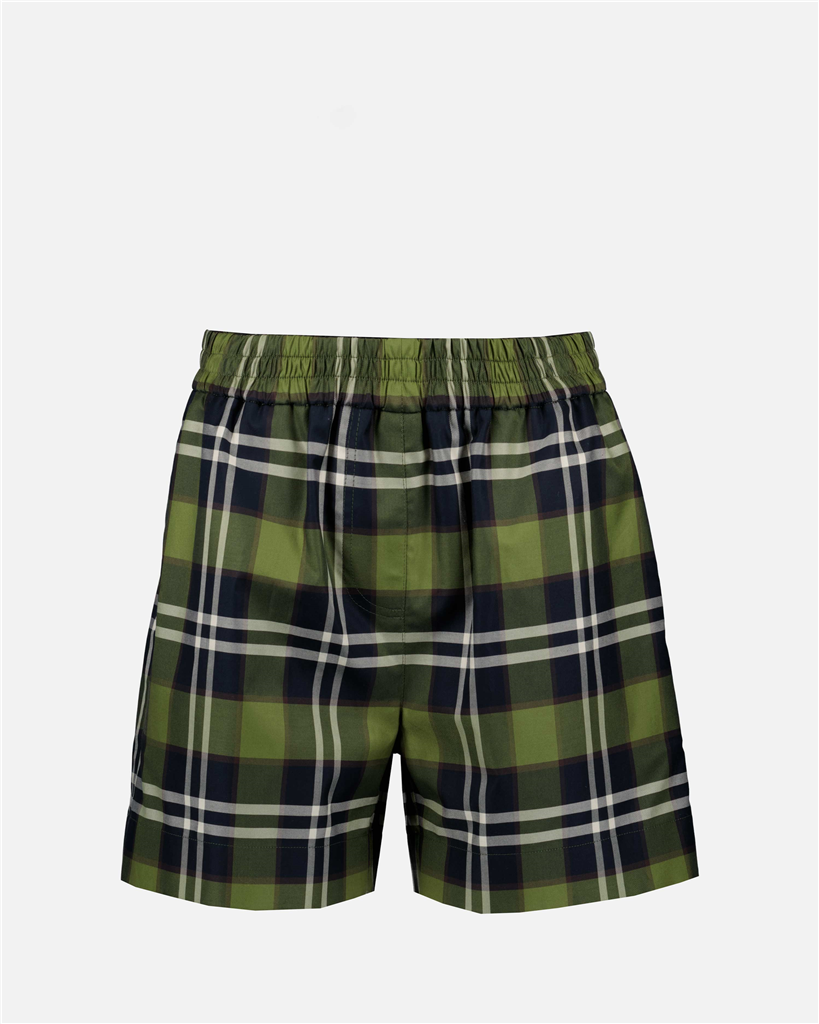 Short à carreaux