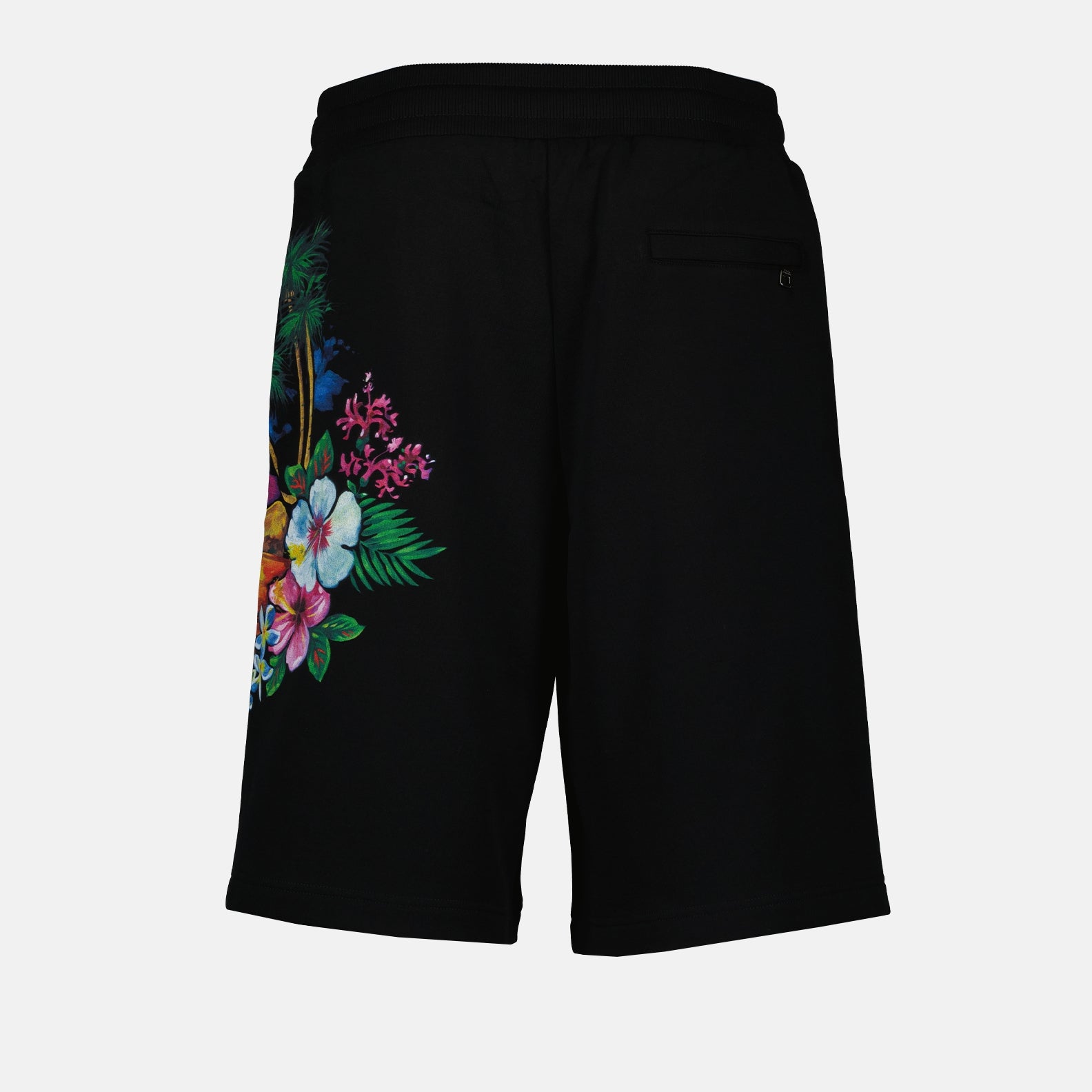 쇼츠 Short à imprimé logo Dolce & Gabbana 검은색 Homme