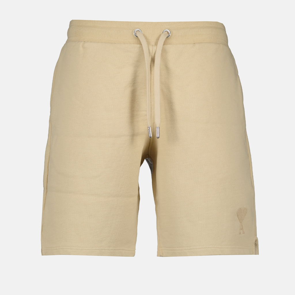 Shorts Short Ami de Coeur Ami PARIS Beige Unisexe