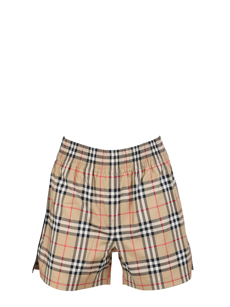 쇼츠 Short Audrey Burberry 갈색 Femme