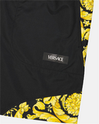 ビーチウェア バロッコショーツ Versace 黒 男