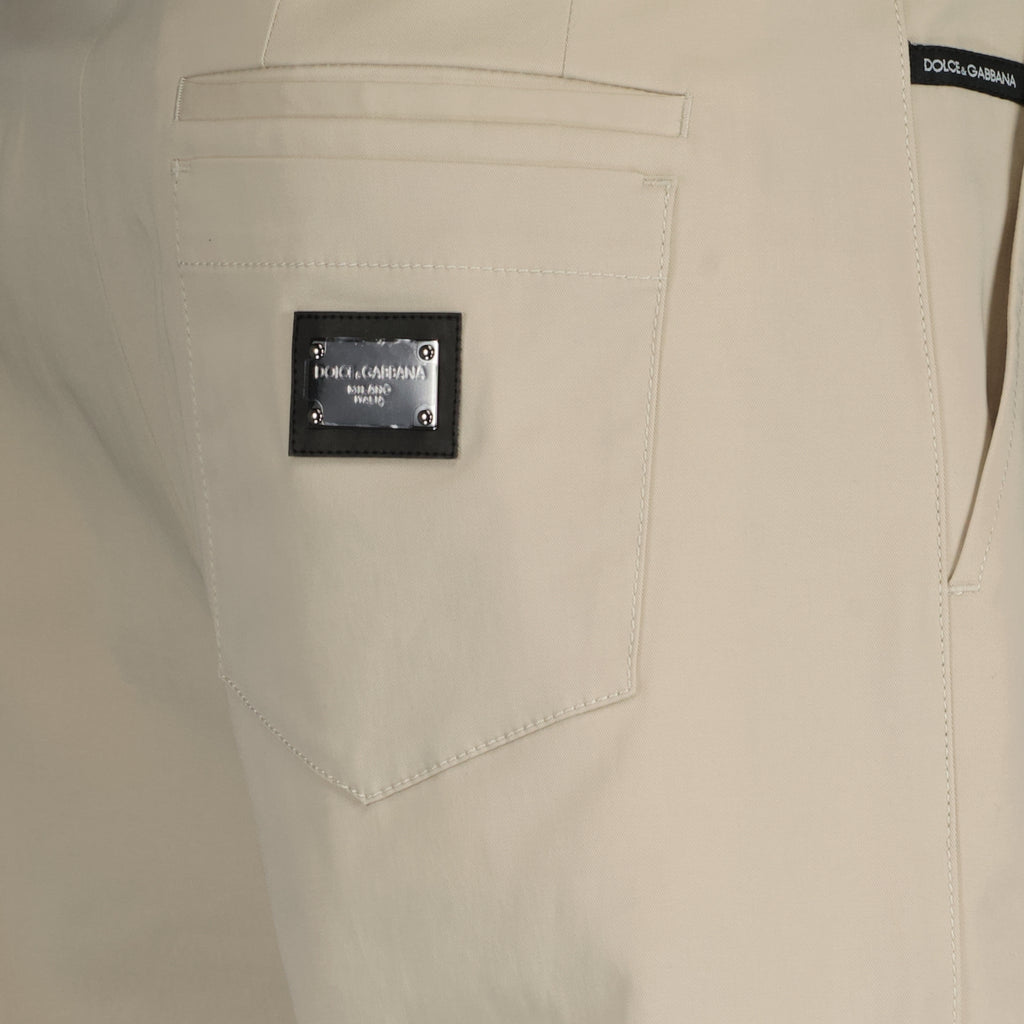 쇼츠 Short chino Dolce & Gabbana 베이지 Homme