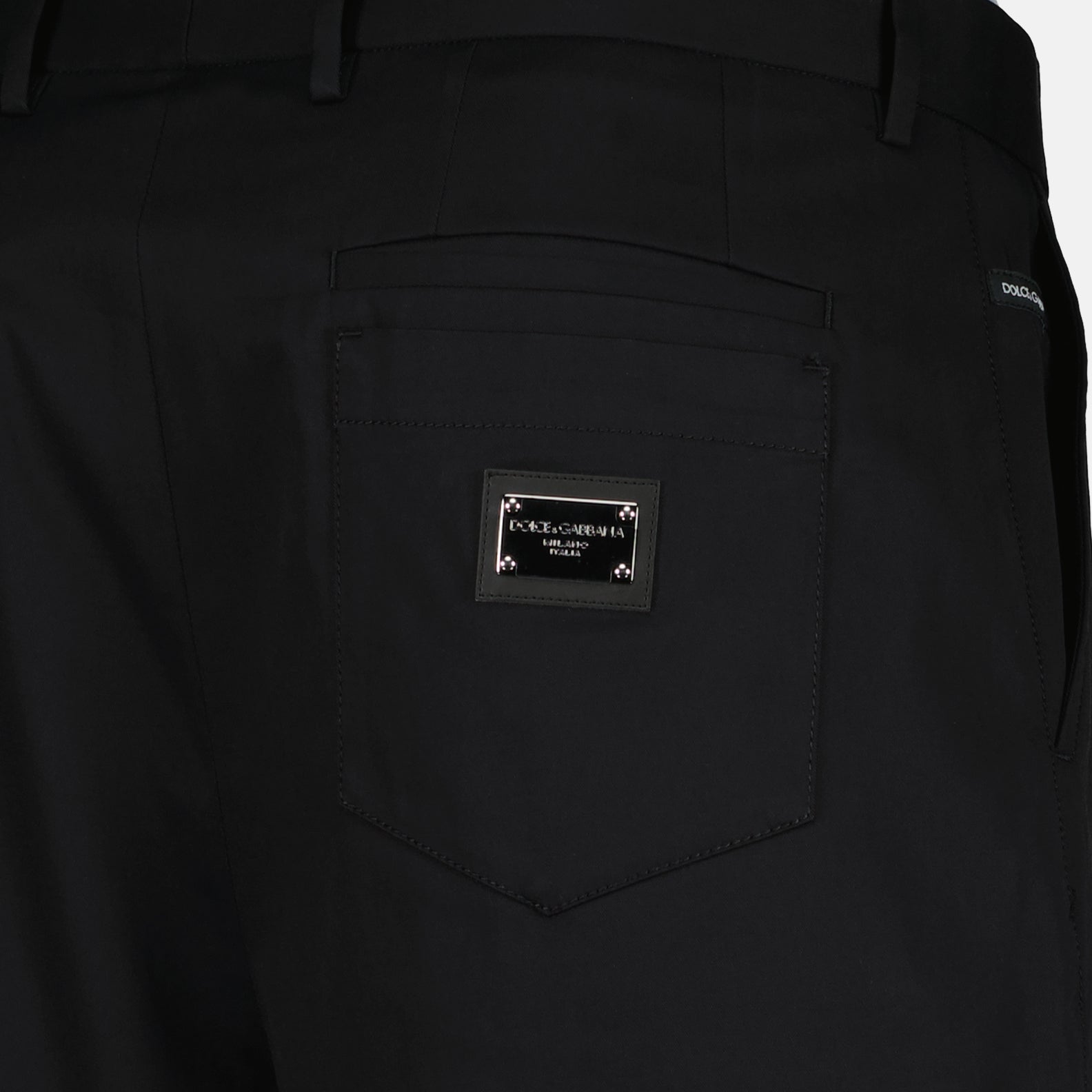 Shorts Short chino Dolce & Gabbana Negro Homme