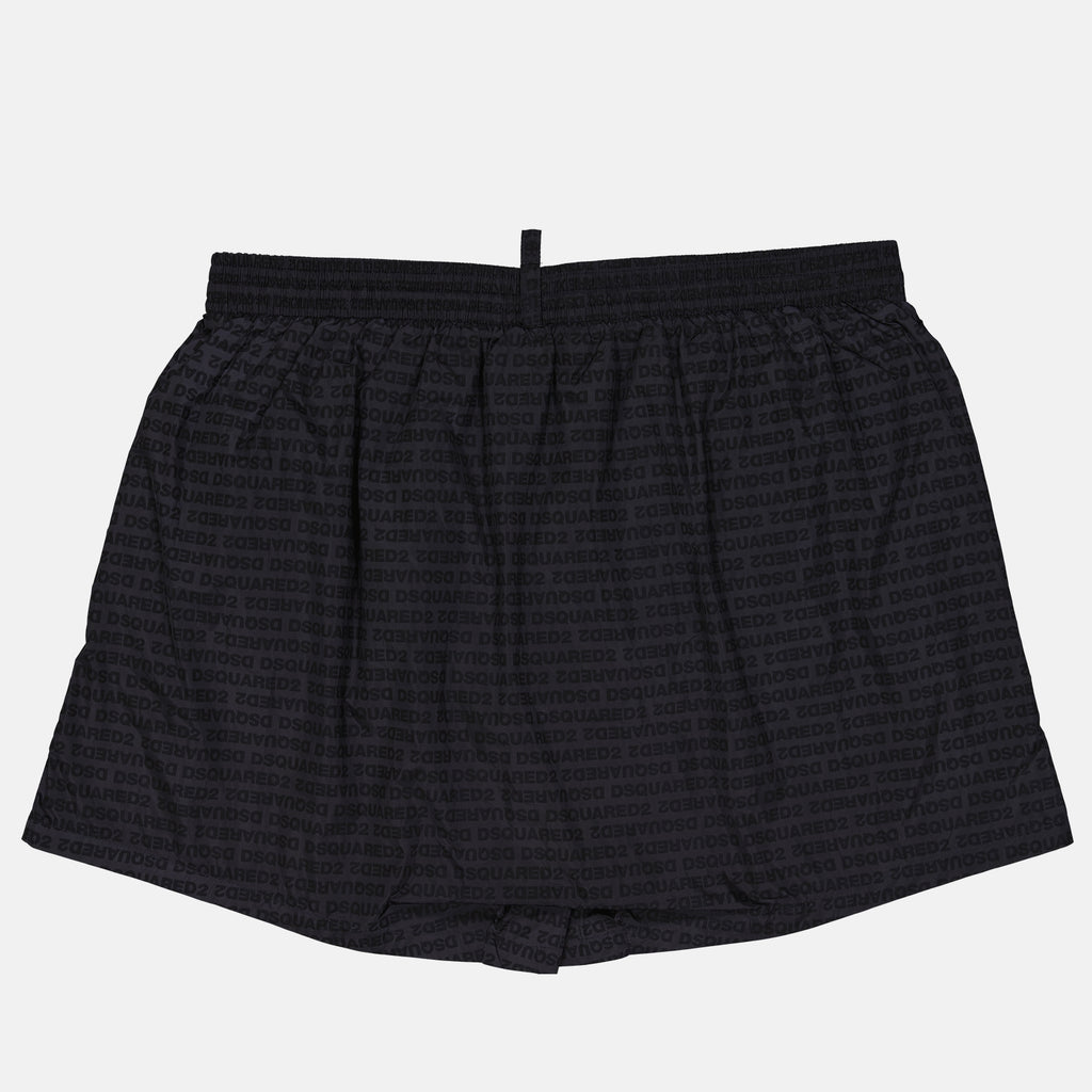Beachwear D2 Allover swim shorts Dsquared2 Gray Man