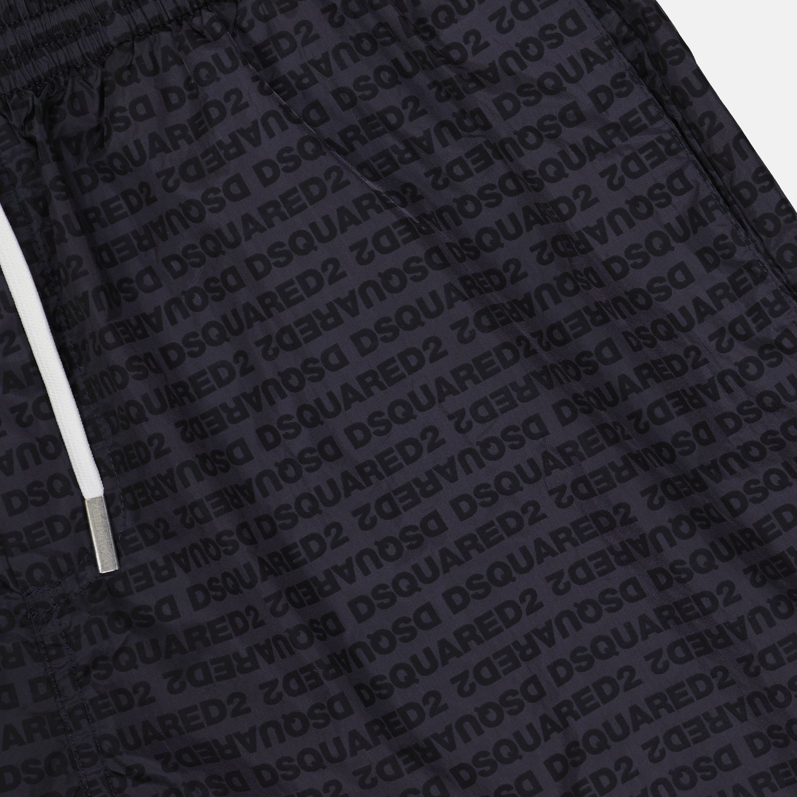 Beachwear D2 Allover swim shorts Dsquared2 Gray Man