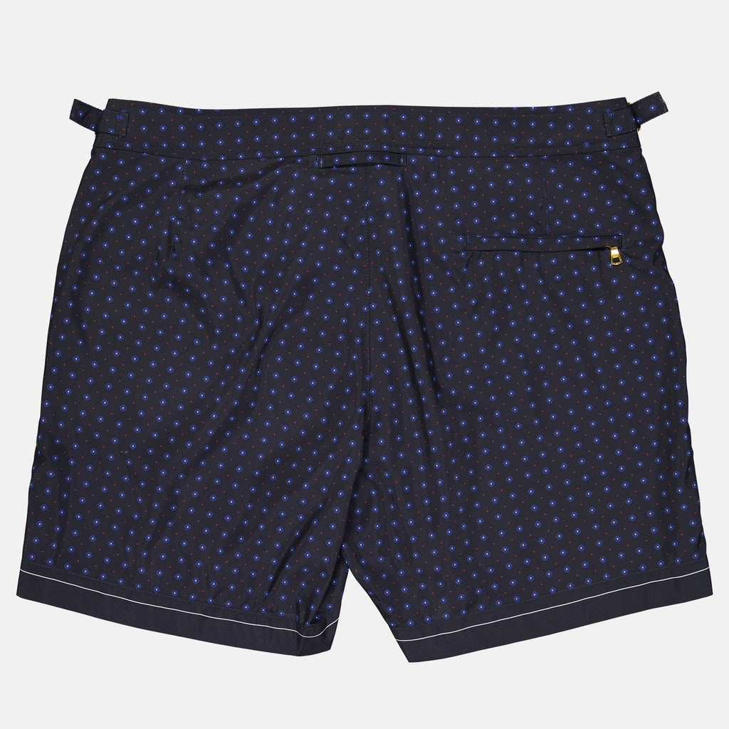 비치웨어 Short de bain mi-long Orlebar Brown 진한 파란색 Homme
