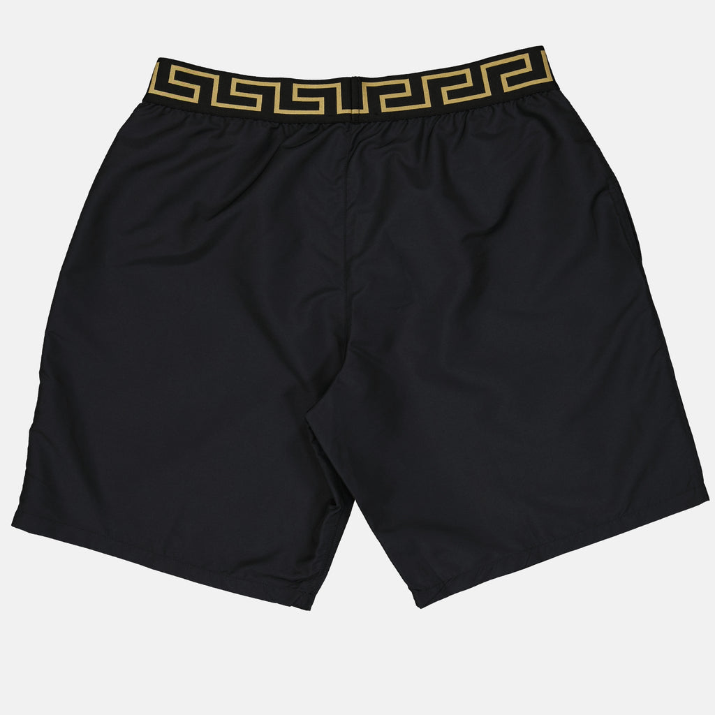 ビーチウェア メドゥーサ スイムショーツ Versace 黒 男