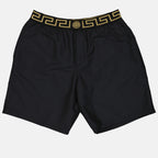 ビーチウェア メドゥーサ スイムショーツ Versace 黒 男