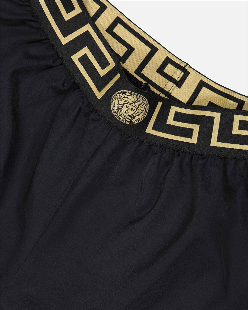 Moda praia Short de bain Medusa Versace Preto Femme