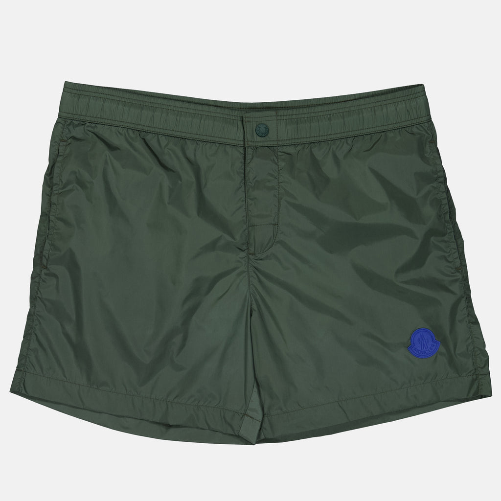 Moda de playa Short de bain Moncler Caqui Homme