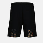 Moletons Short Caravaggio Paint Off-White Preto Homme