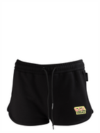 팬츠 Short en coton La Greca Accent Versace 검은색 Femme