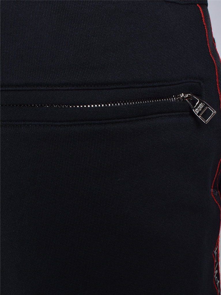 Shorts Short à logo bande Alexander McQueen Negro Homme