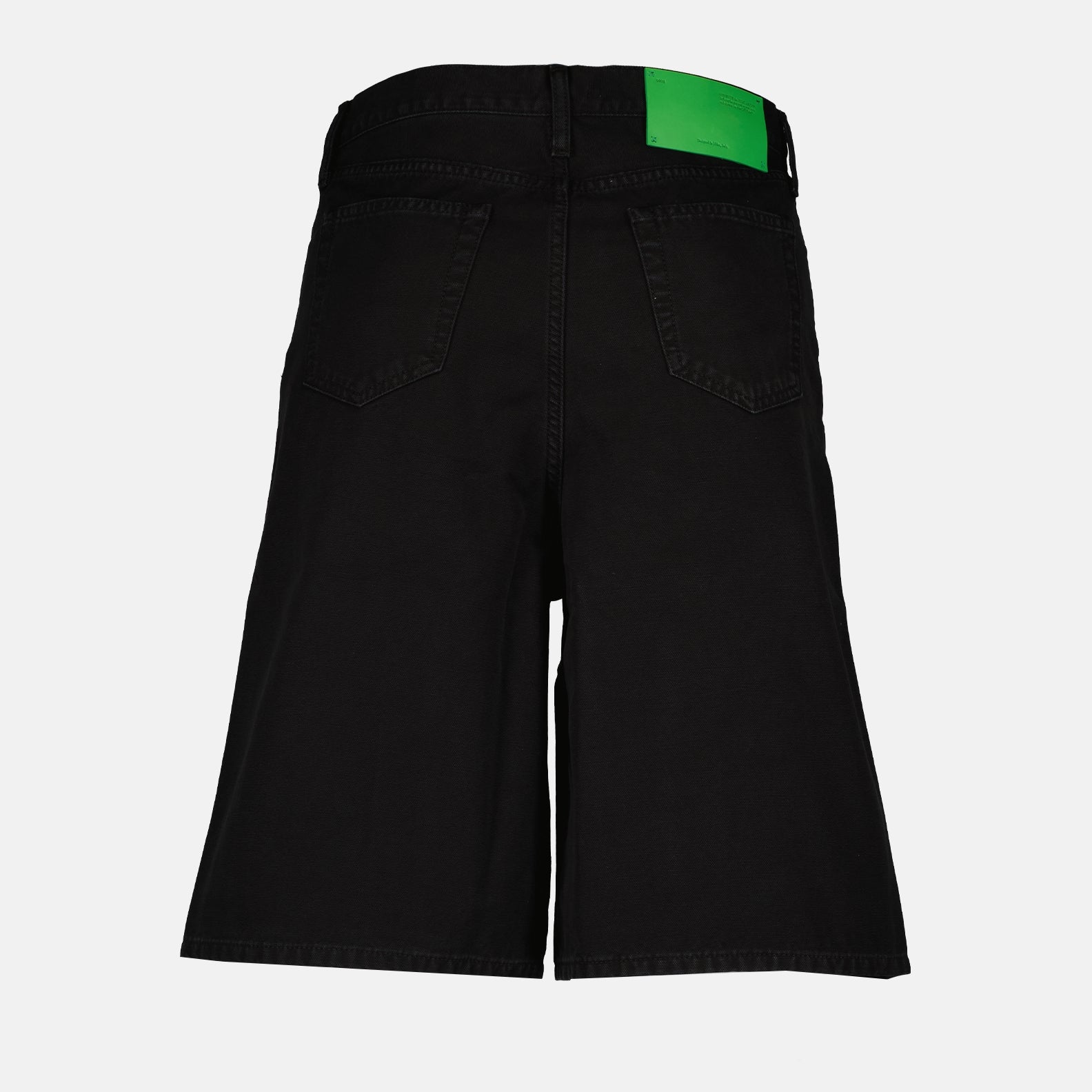 Shorts Short en denim Off-White Preto Homme