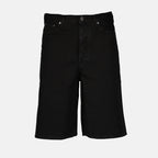 Shorts Short en denim Off-White Preto Homme
