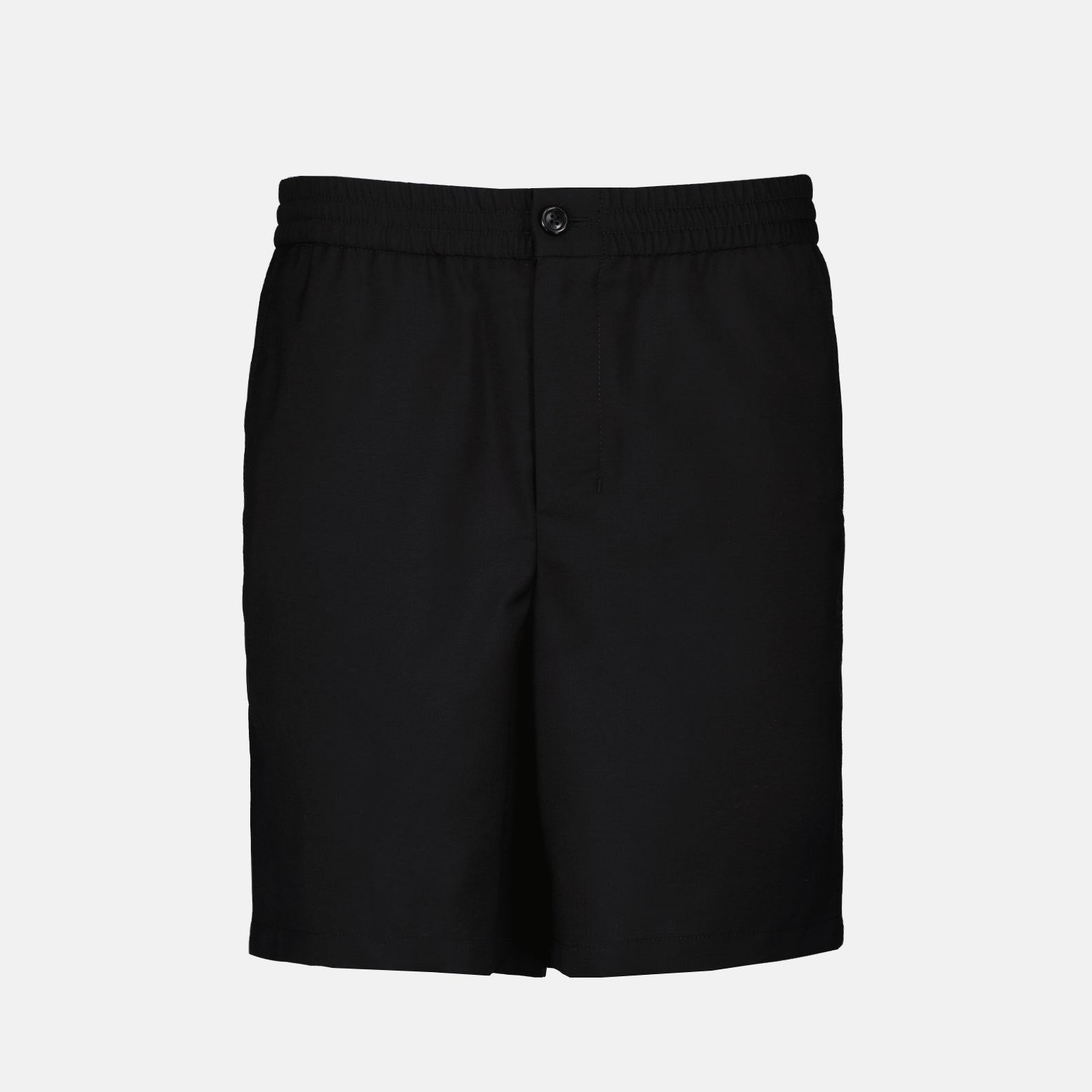 Short en laine noir