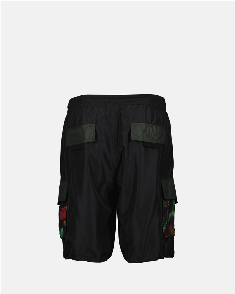 Shorts Short en nylon Dolce & Gabbana Noir Homme