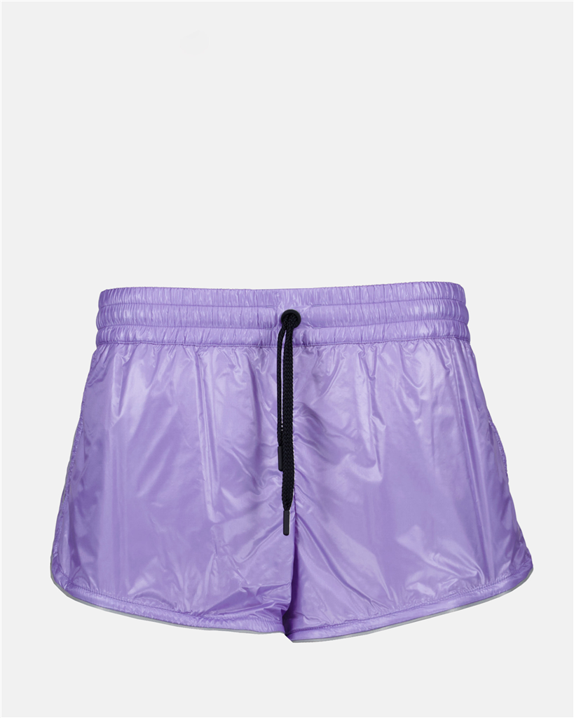 Shorts Nylon Shorts Moncler Grenoble Purple Women