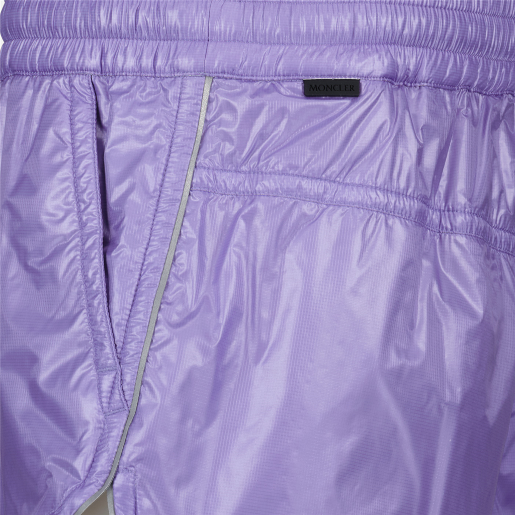 Shorts Nylon Shorts Moncler Grenoble Purple Women
