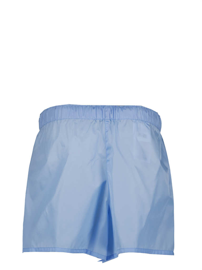 Shorts Short en Re-Nylon Prada Bleu Femme