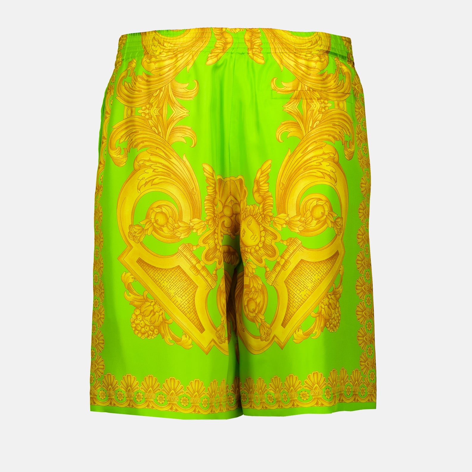 Shorts Short Barocco 660 Versace Vert Homme