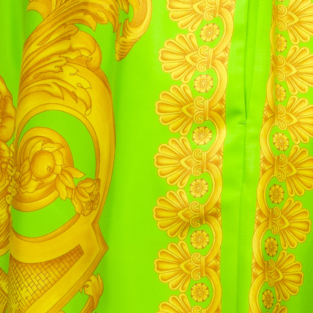 Shorts Short Barocco 660 Versace Vert Homme