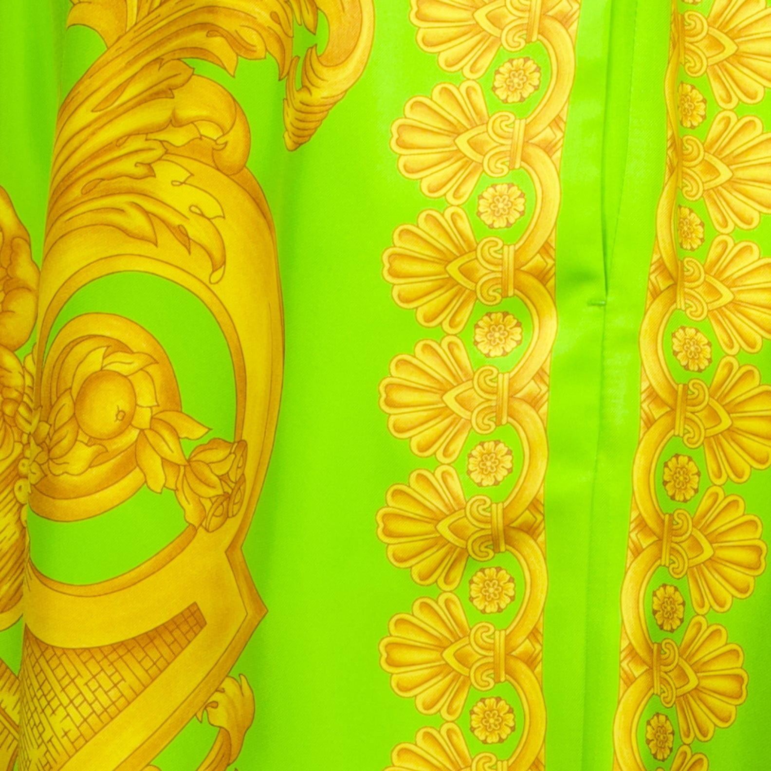 Shorts Short Barocco 660 Versace Vert Homme