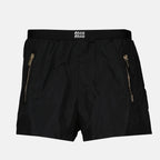 Shorts Short en soie technique Miu Miu Schwarz Femme