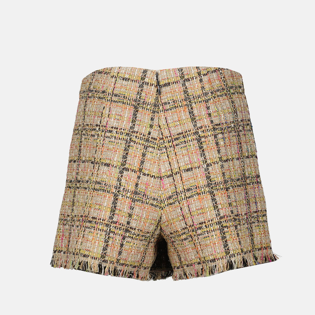 Shorts Short en tweed MSGM Beige Femme