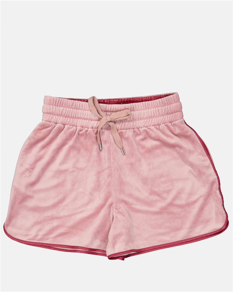 Shorts Velvet shorts Moncler Pink Women