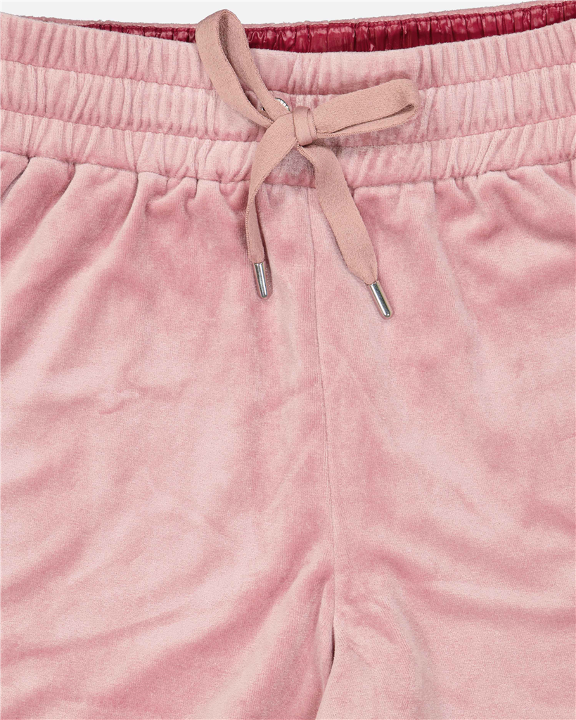 Shorts Velvet shorts Moncler Pink Women