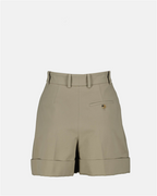 팬츠 Short évasé Beige Alexander McQueen 베이지 Femme