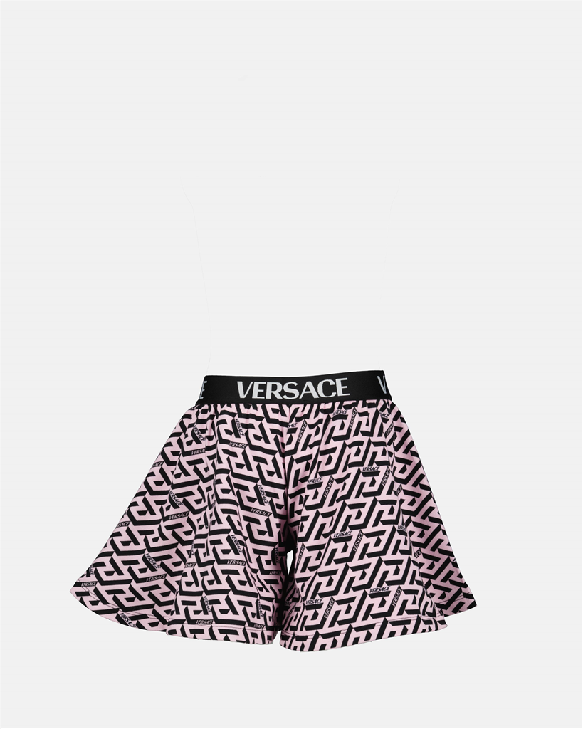 衣類 グレカ3Dショーツ Versace ピンク 子供たち