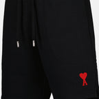 Shorts Short Ami de Coeur Ami PARIS Nero Unisex