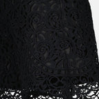 Shorts Shorts de Encaje de Macramé Burberry Negro Femme