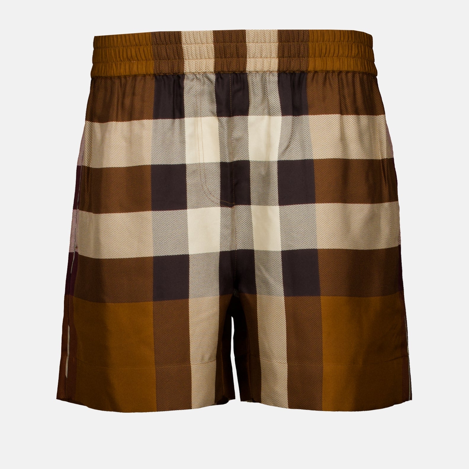 Short à carreaux