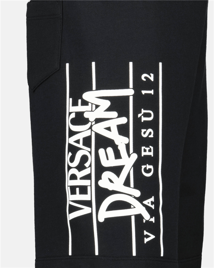 Bekleidung Short Versace Via Gesù Versace Schwarz Kinder