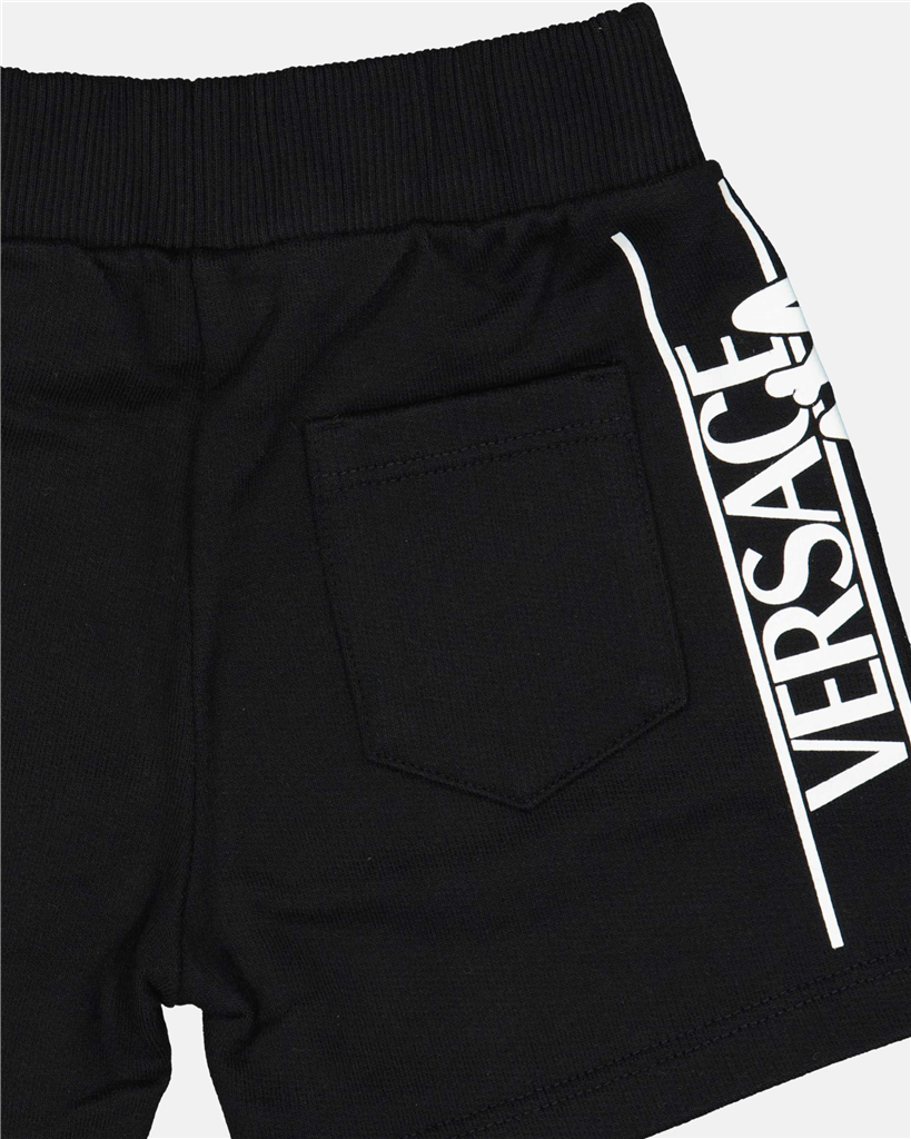 Vêtements Short Versace Via Gesù Versace Noir Enfants