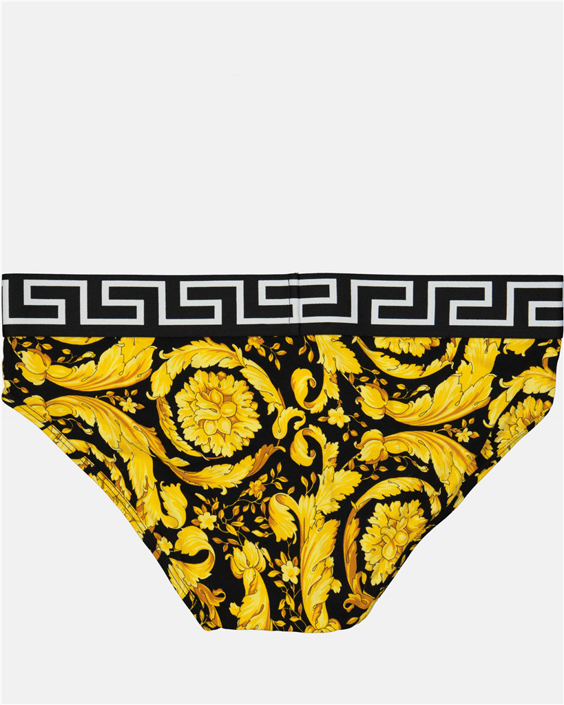 Strandmode Slip Barocco Versace Gold Homme
