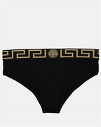 アンダーウェア・ホームウェア メデューサ グレカ ブリーフ Versace 黒 女性