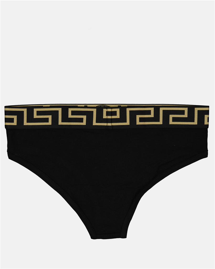 アンダーウェア・ホームウェア メデューサ グレカ ブリーフ Versace 黒 女性